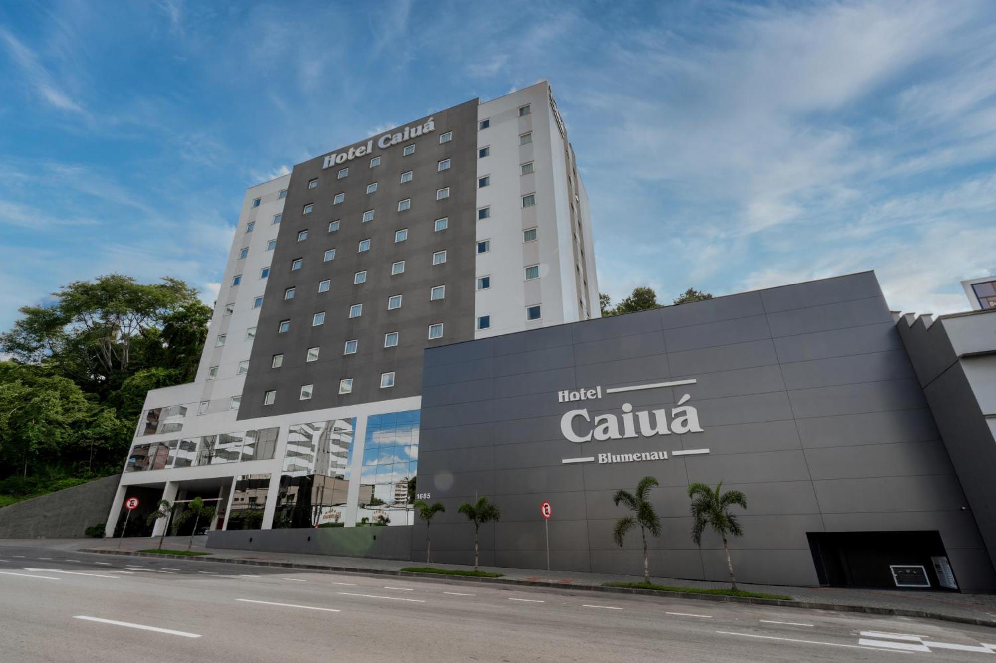 Hotel Caiua Blumenau Bagian luar foto