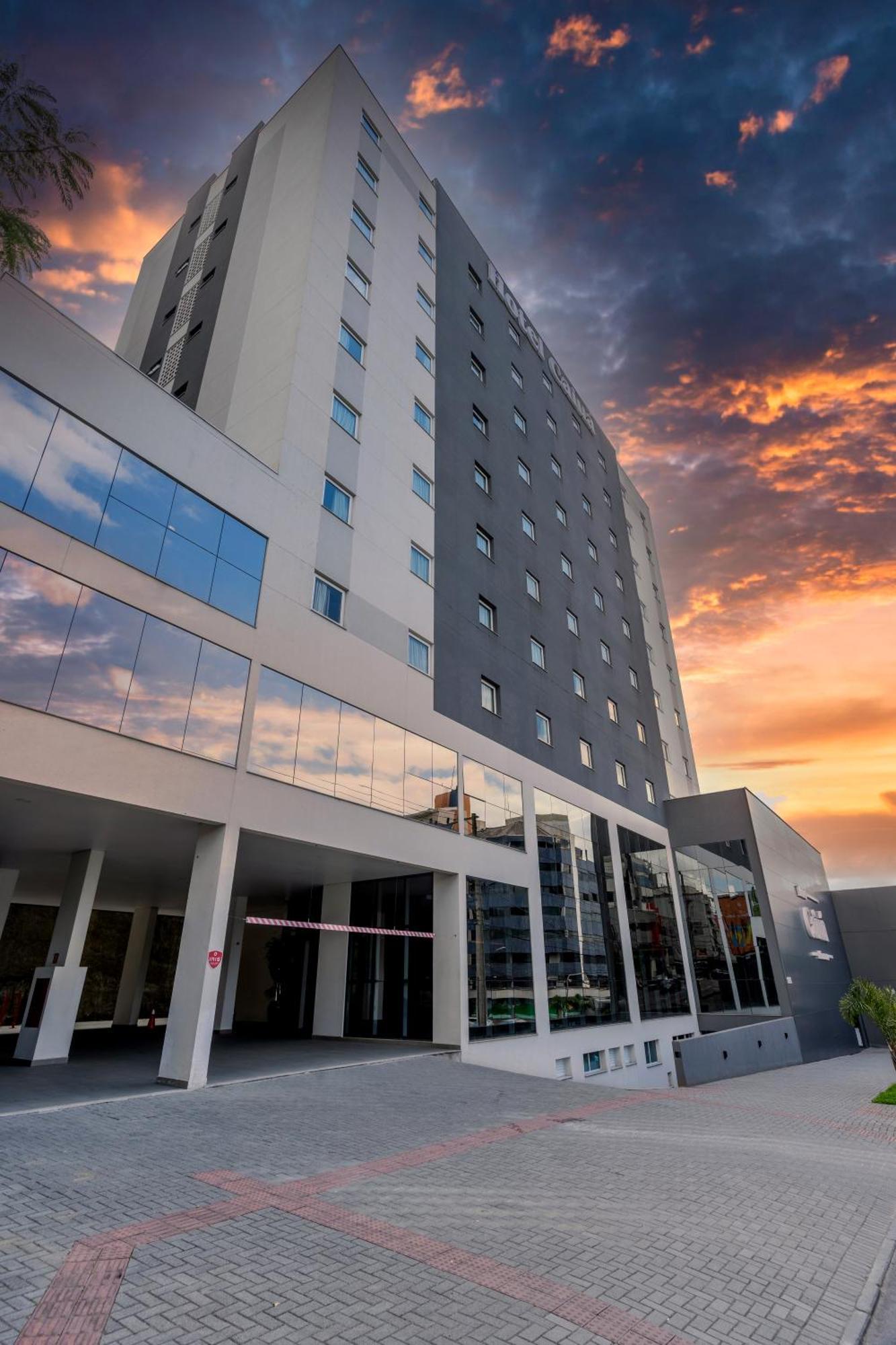 Hotel Caiua Blumenau Bagian luar foto