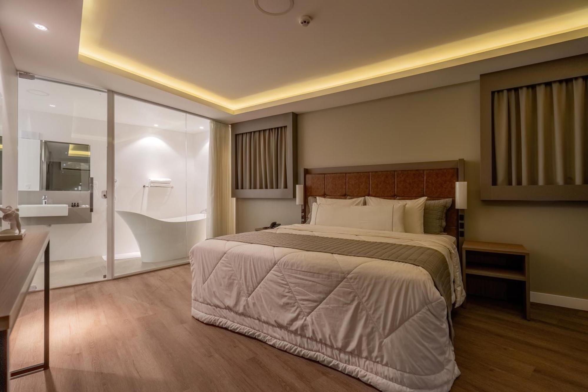 Hotel Caiua Blumenau Bagian luar foto